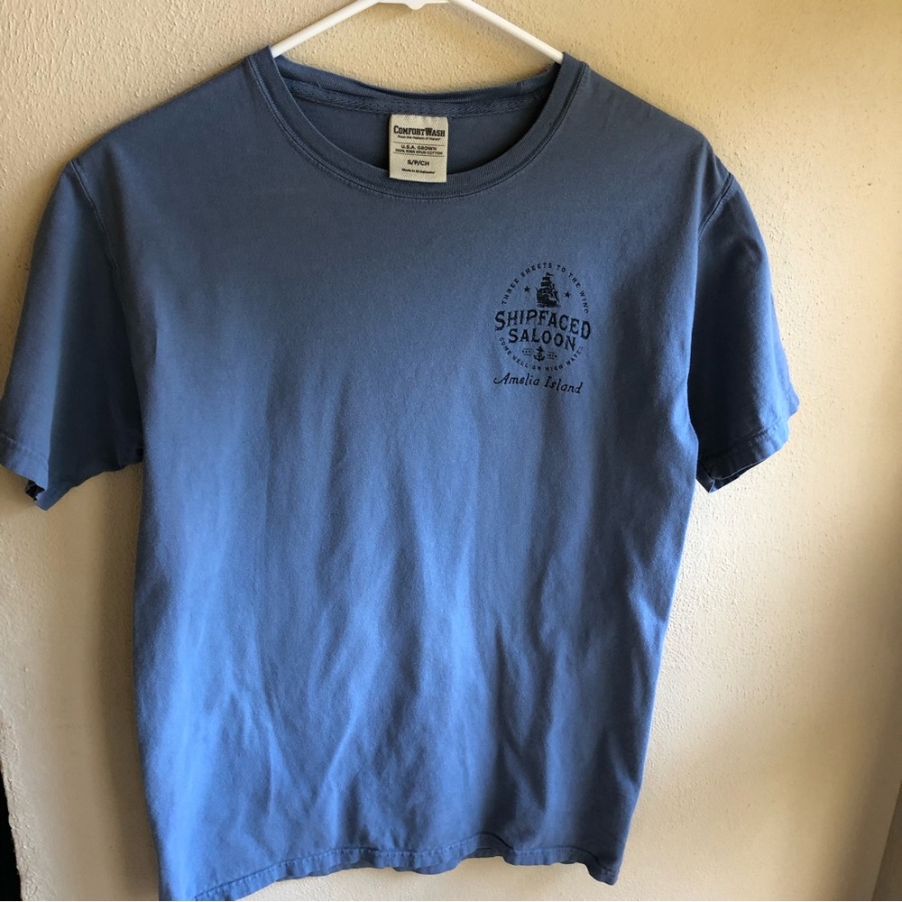 Amelia Island "Ship Faced Saloon" Three Sheets to the Wind Tshirt Size Small - Picture 9 of 9